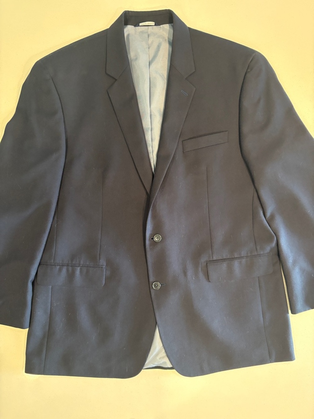 croft & barrow Navy Two-Button Men's Blazer